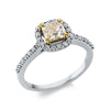 white gold / yellow gold / 18kt / 53