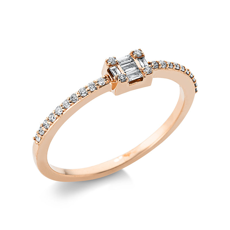 Ring 18 kt rose gold