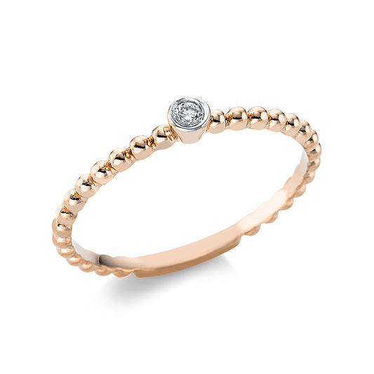 Ring 14 kt rose gold