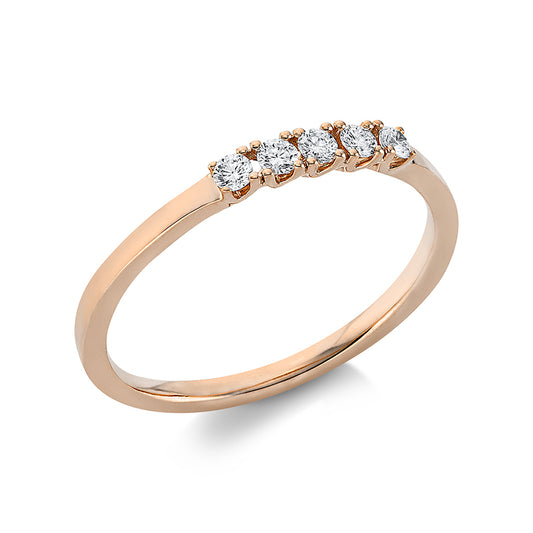 Ring 4 prongs 18 kt