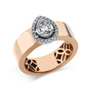 rose gold / white gold / 18kt / 53