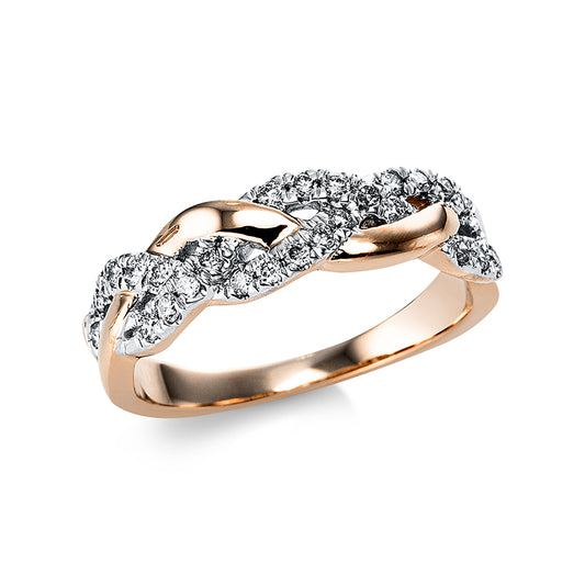 Ring 18 kt rose gold