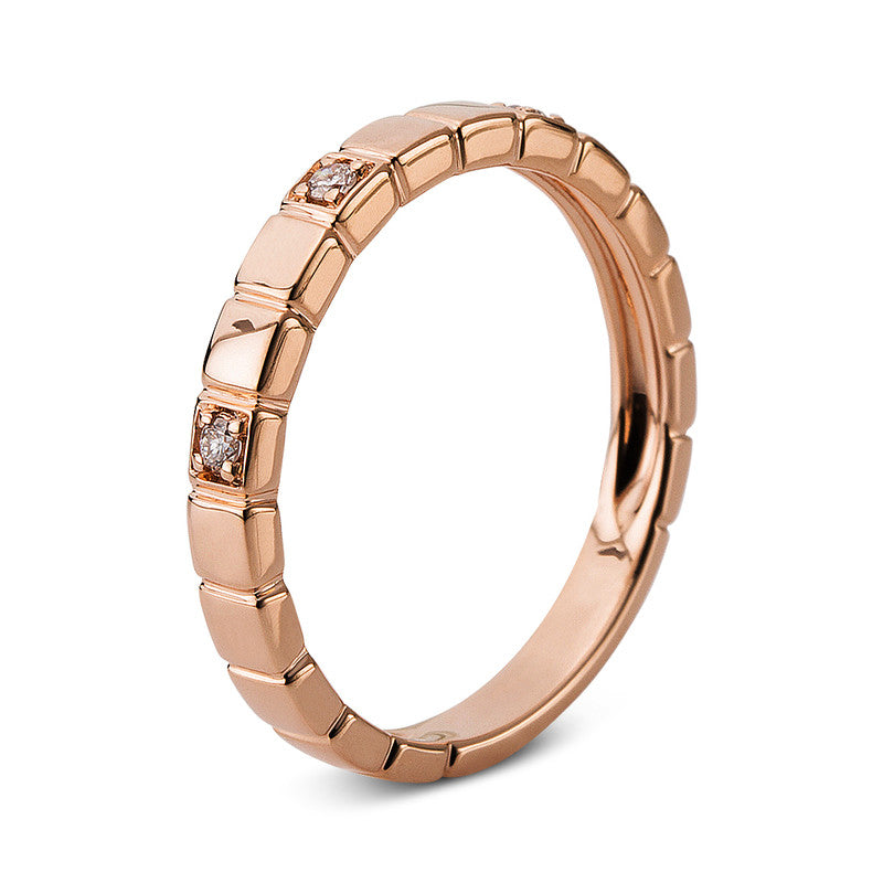 Ring 14 kt rose gold