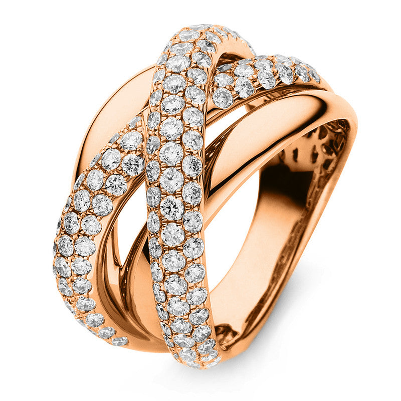 Ring 18 kt rose gold