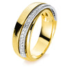 yellow gold / white gold / 18kt / 55