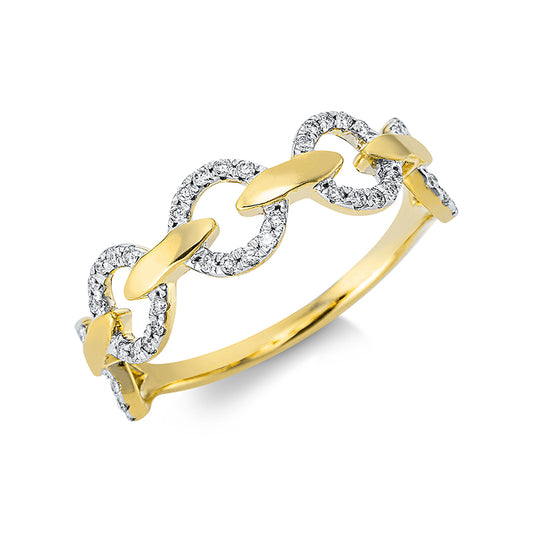 Кольцо 18-каратное золото