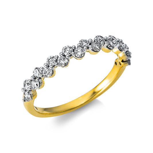 Кольцо 18-каратное золото