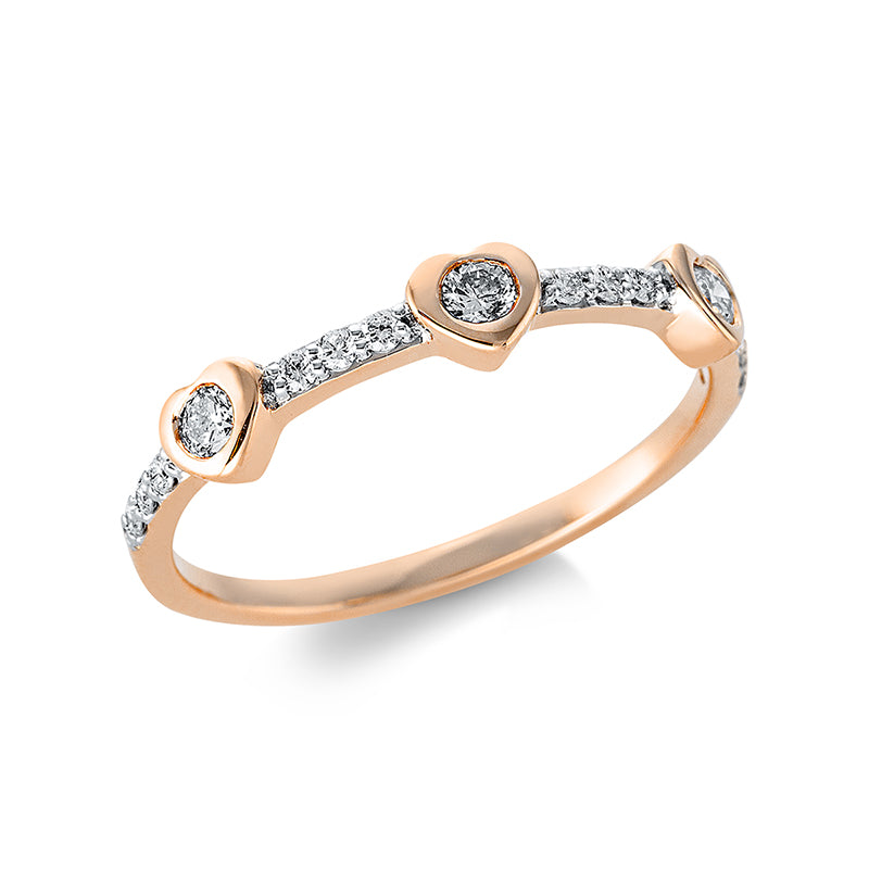 Ring 18 kt rose gold