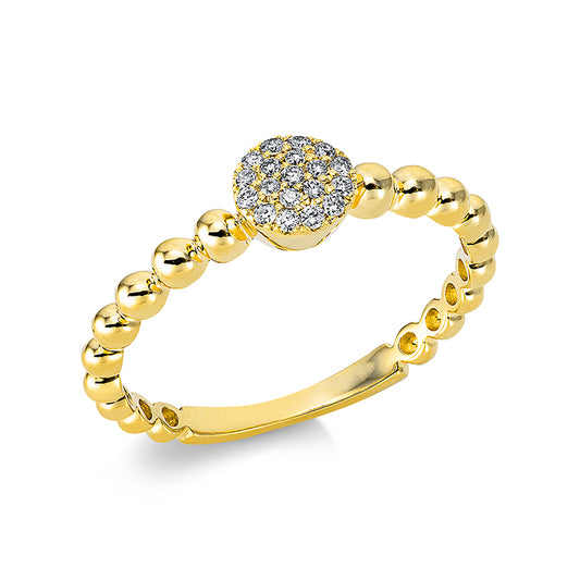 Кольцо 18-каратное золото