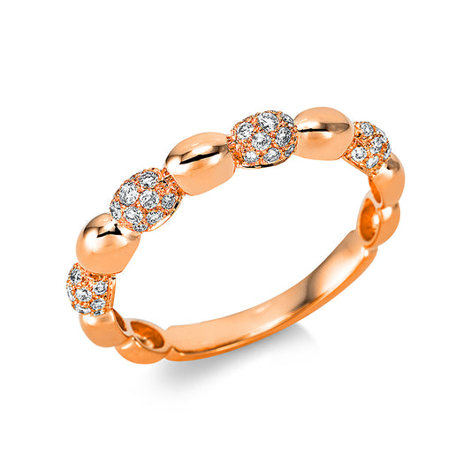 Ring 18 kt rose gold