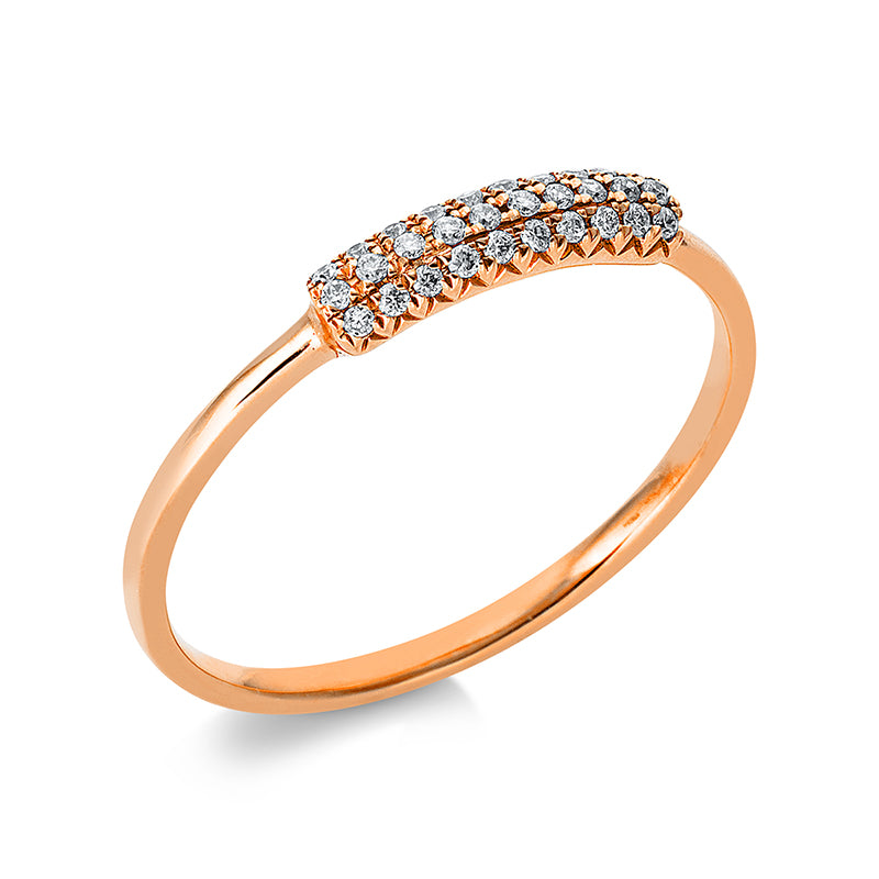 Ring 18 kt rose gold