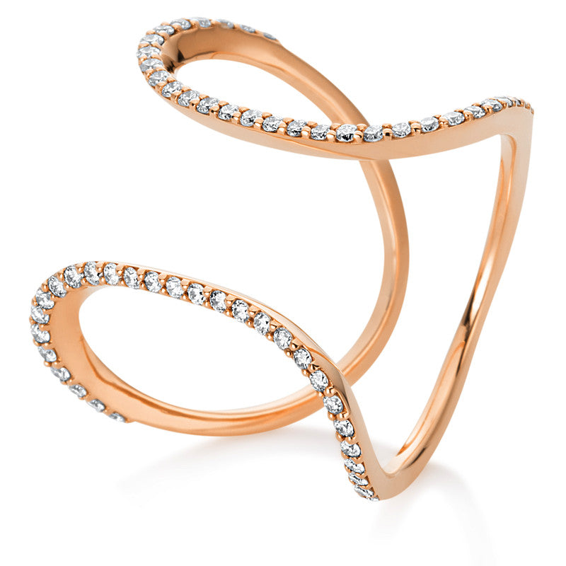 Ring 14 kt rose gold