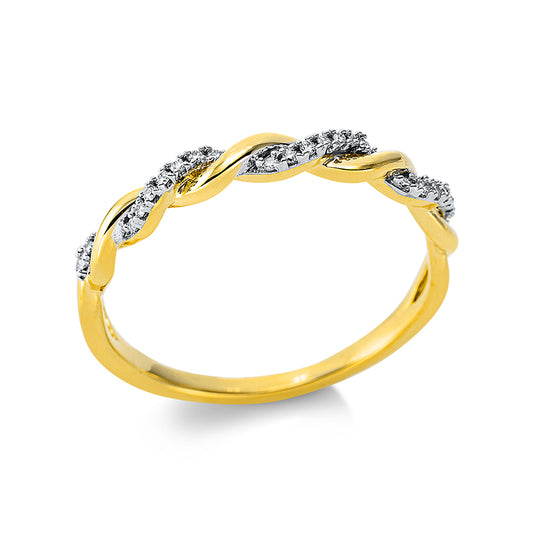 Кольцо 18-каратное золото