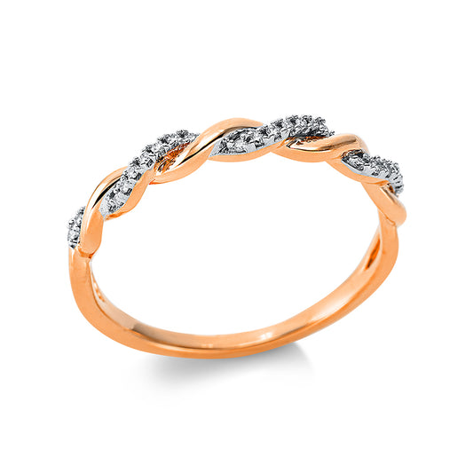 Ring 18 kt rose gold