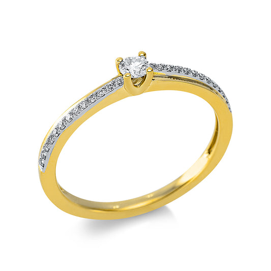 Кольцо 18-каратное золото