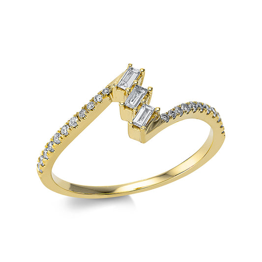 Кольцо 18-каратное золото