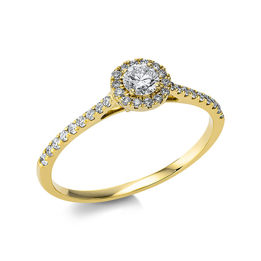 Кольцо 18-каратное золото