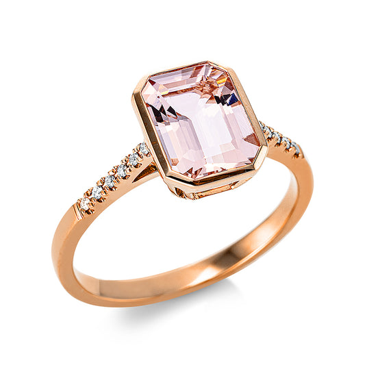 Кольцо 18-каратное розовое золото