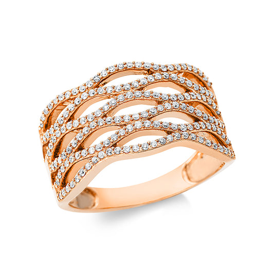 Ring 18 kt rose gold