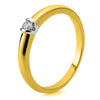 yellow gold / white gold / 14kt / 56