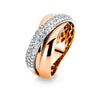 rose gold / white gold / 18kt / 57