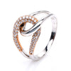 white gold / rose gold / 14kt / 53