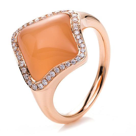 Ring 18 kt rose gold