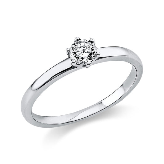 6-prong ring 950 pt platinum