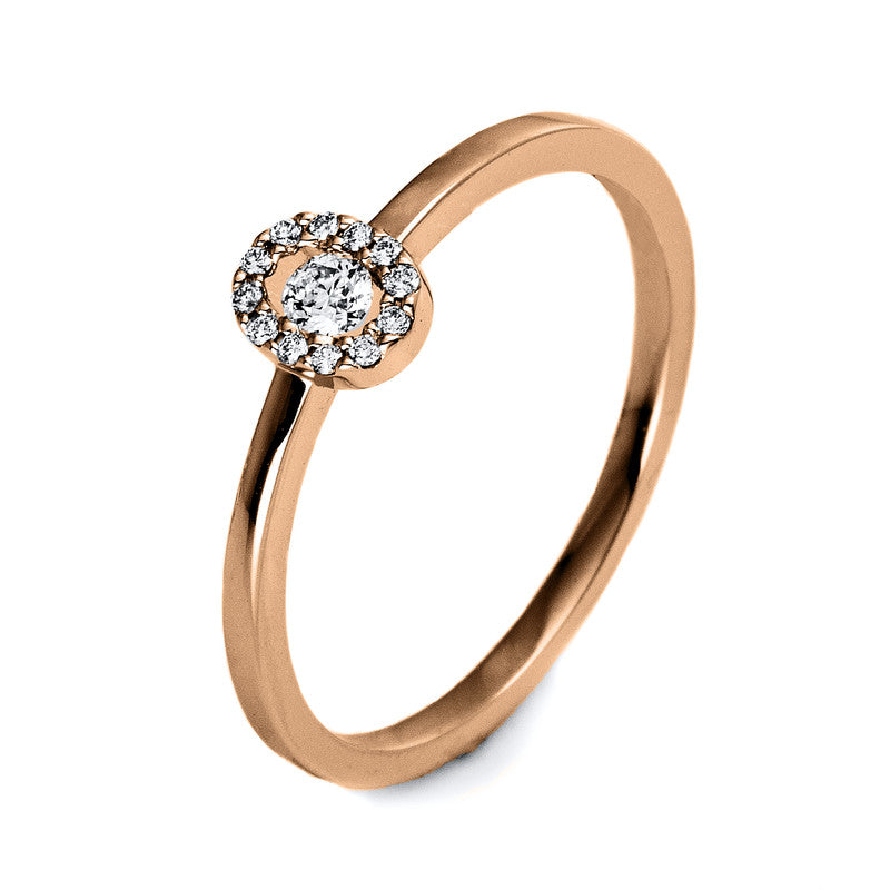 Ring 18 kt rose gold