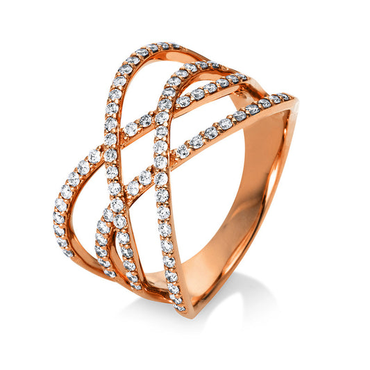 Ring 18 kt rose gold