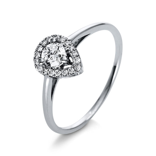 Ring 3er-Krappe 14 kt WG