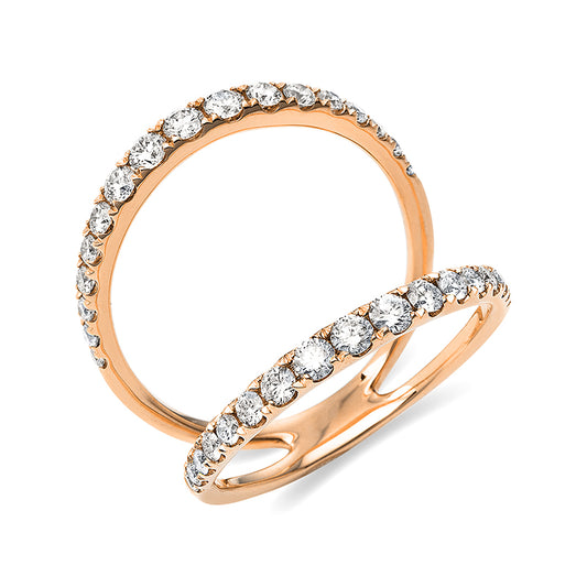 Ring 18 kt rose gold