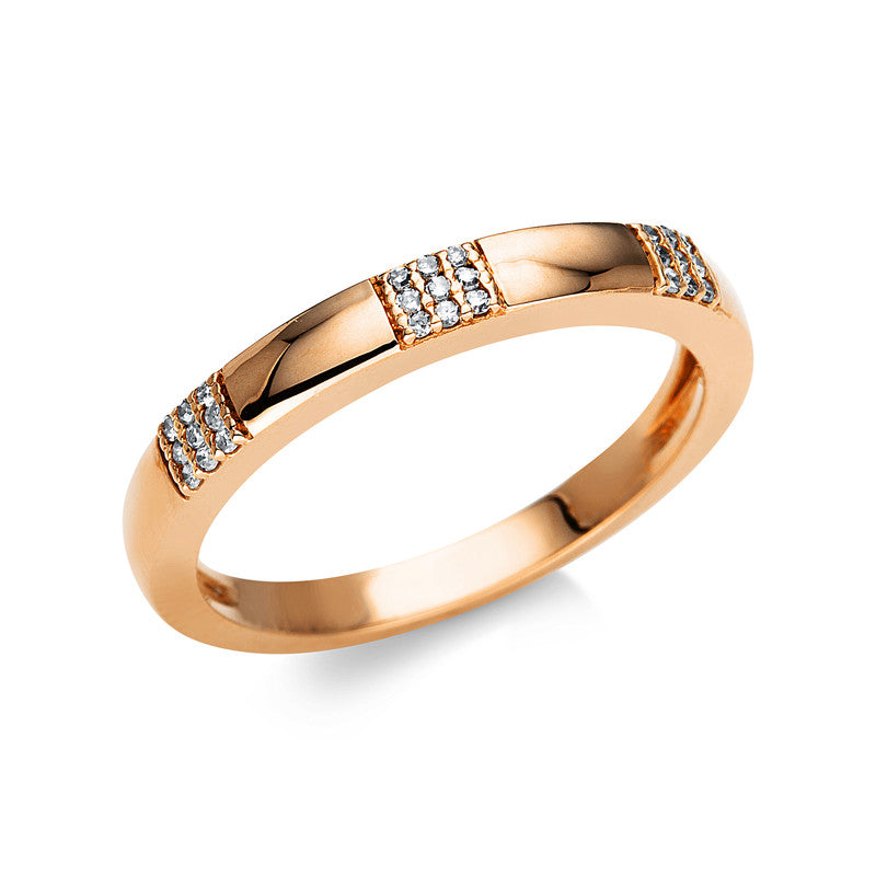 Ring 14 kt rose gold