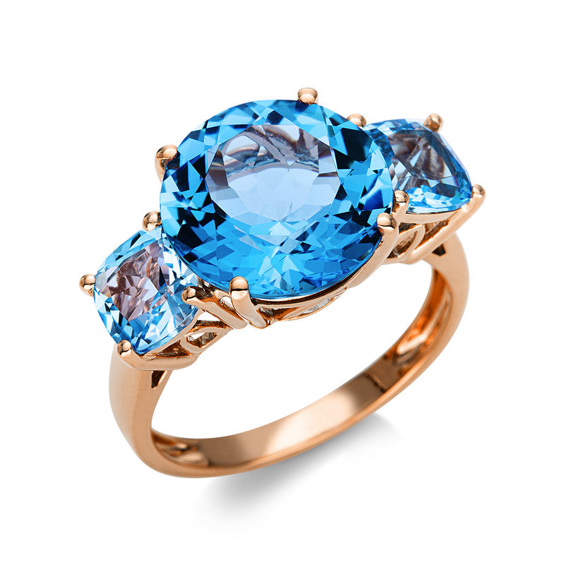 Ring 4er-Krappe 18 kt RG