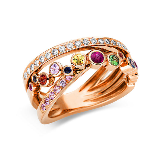 Ring 18 kt rose gold