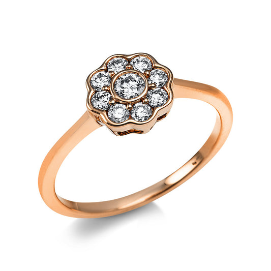 Ring 14 kt rose gold