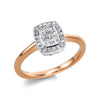 rose gold / white gold / 18kt / 54