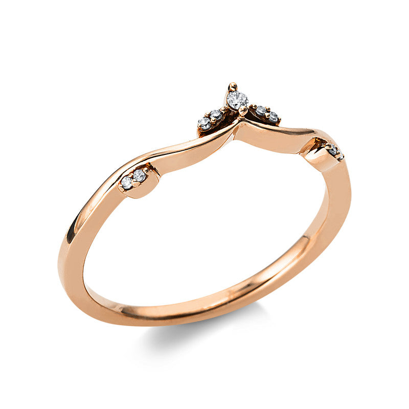 Ring 18 kt rose gold