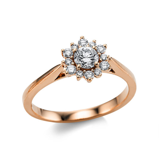 Ring 18 kt rose gold