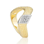 [41059160-32-10-1] RING - BRILL. 0,18 Ct. H/si