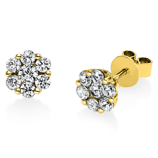 Ear studs 14 kt gold