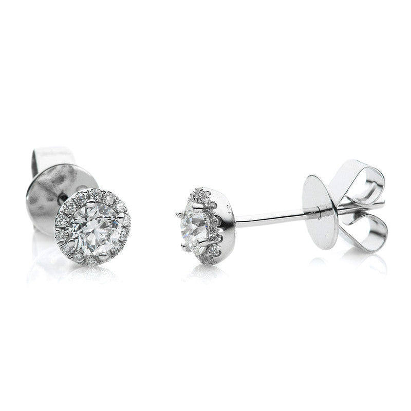 Ear studs 18 kt WG