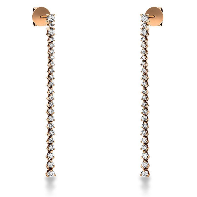 Earrings 18 kt RG