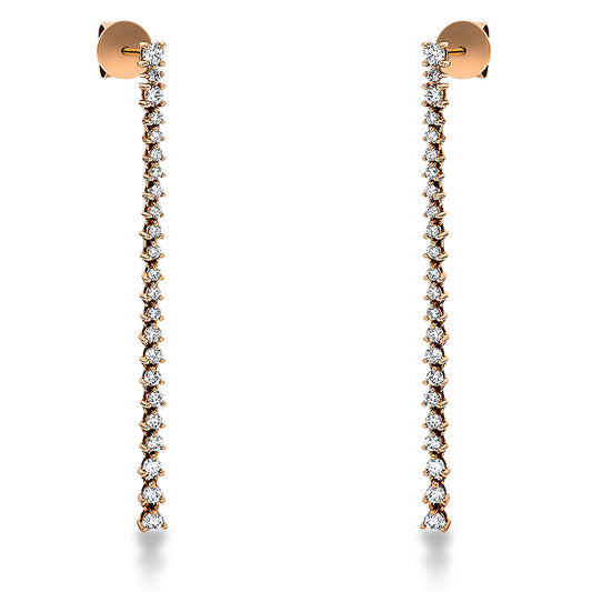 Earrings 18 kt RG