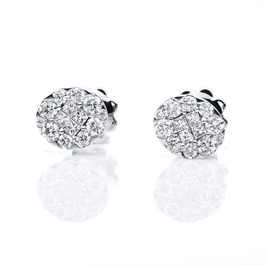 Ear studs 18 kt WG