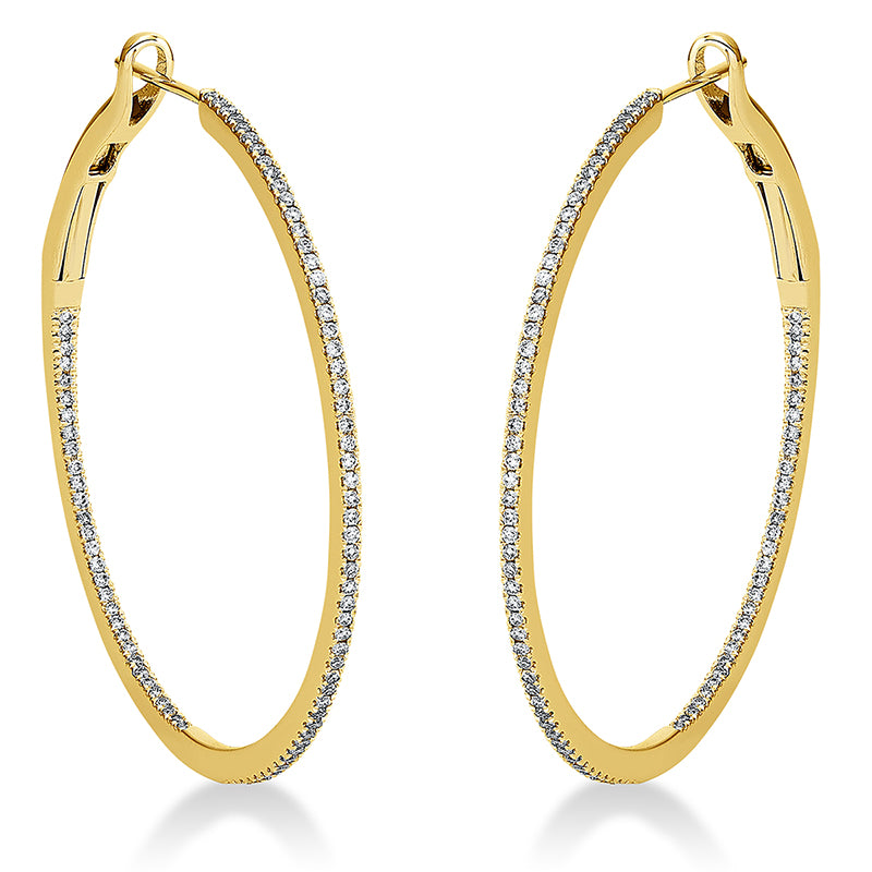 Earrings 18 kt gold