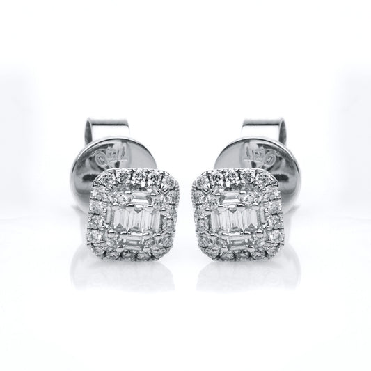 Ear studs 18 kt WG