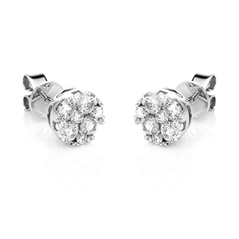 Ear studs 18 kt WG