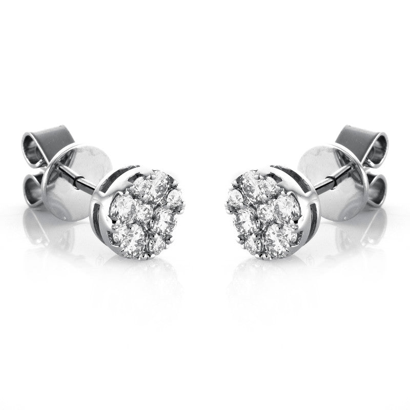 Ear studs 18 kt WG