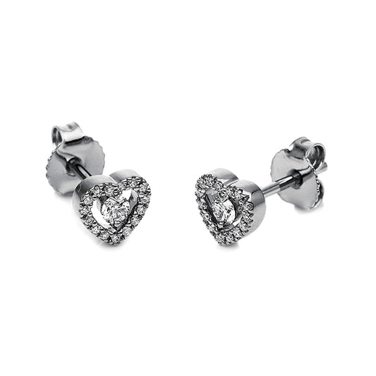 Ear studs 18 kt WG